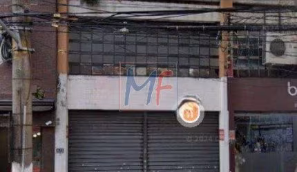 Excelente Loja localizada no bairro do Bom Retiro, com 400 m² a.u., Térrea mais Mezanino. ZONEAMENTO: ZC. REF: 19.425