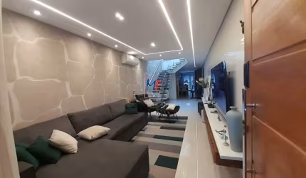 Excelente sobrado na Vila Granada, com 160m² a.u., 3 dormitórios (3 suítes), sala, cozinha, área gourmet (c/ vidro retrátil), 2 vagas (REF 19.506)