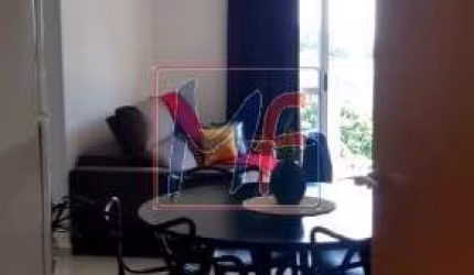 Lindo apartamento em Santo André, com 42 m² 1 quarto, sala com sacada, cozinha, banheiro, área de serviço, 1 vaga e  Lazer. REF: 15.155