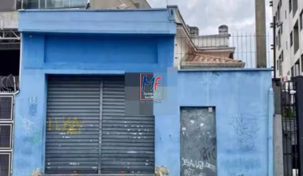 Excelente galpão na Lapa, com 295 m² a.c., 399 m² terreno , testada de 7m, Zoneamento ZC. Não aceita permuta. Prox. Rua Doze de Outubro (REF 19.626)