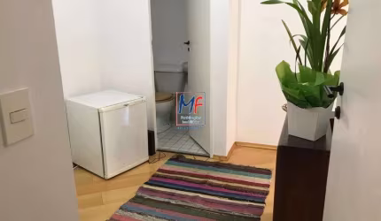 Excelente sala comercial em Indianópolis, com 30 m² a.u., banheiro e 1 vaga, nas proximidades da Av. Santo Amaro (REF 20.111)