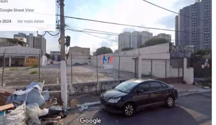 Excelente terreno no Tatuapé, com 2.018 m² terreno , Zoneamento ZEU. Não aceita permuta. Prox. Av. Radial Leste (REF 19.609)