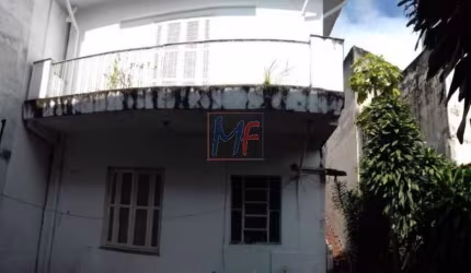 Excelente Terreno com casa  V. Regente Feijó, 140 m² a.c, 160 m² terreno,  Frente: 8 m, ZON.: ZM, 3 dorms , 3 vagas ( 1 coberta). REF: 15.318