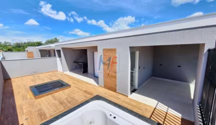 REF 16.891 -Bela cobertura no Tremembé, 170m² a.u., 3 quartos (2 suítes), sala, cozinha, terraço gourmet, churrasqueira, jacuzzi, spa, 2 vagas.
