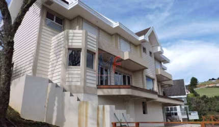 REF 8505 - Lindissima Casa ,  nova no Condominio Portal de Capivari ,  4 suítes, sendo 2 com  lareira , 350 m a.c. , terreno de 1.300 m2