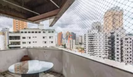Excelente cobertura duplex  V. Nova Conceição com 500 m² a.c. , 4 dorm, ( 3 suítes), 4 vagas, 7 banheiros, piscina e lazer completo. REF: 19.151