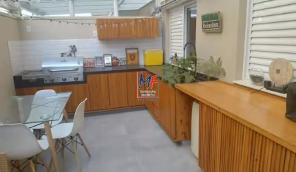 Excelente apto garden em Barueri, com 105m² a.u., 2 dormitórios (1 suíte), sala, cozinha, área garden coberta com churrasqueira, 2 vagas, lazer (REF 20.212)