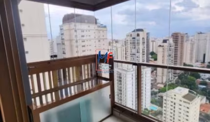 Excelente apto studio V. N. Conceição,  26 m² a.u., 1 dormitório, cozinha, varanda, 1 vaga, lazer. Prox. Av. S. Amaro (REF 20.436)