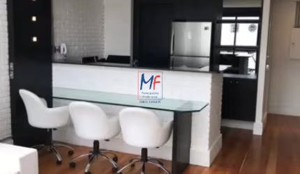 Excelente apto loft Cerqueira César, com 75m² a.u., 1 dormitório, sala, 2 vagas. Prox. Shopping Vitrine Augusta (REF 20.442)