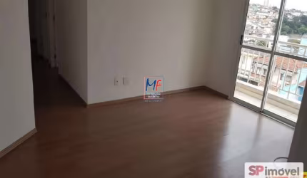 Excelente apto V. Maria Alta, com 51m² a.u., 2 dormitórios, sala, cozinha, lavanderia, varanda, 1 vaga, lazer. (REF 20.490)