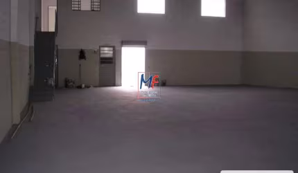 Excelente galpão  475 m² a.u., pé direito 6 m, 2 escritórios, almoxarifado, entrada de caminhões, energia industrial (REF 20.569)