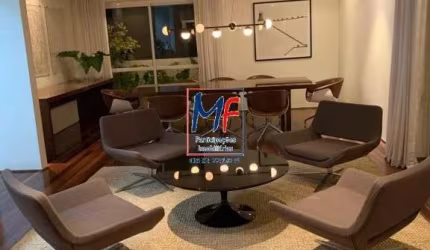 Excelente Apartamento Alameda Franca ,9  andar, 158m²a.u., 2 suítes, lavabo, 2 varandas , deposito e 2 vagas . REF 20.767