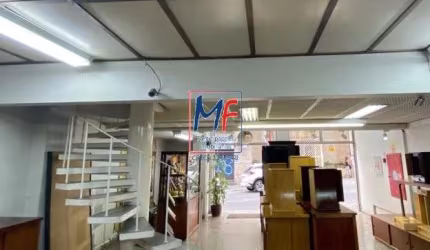 Excelente Ponto comercial para venda na  Liberdade com  90m² a.u., mezanino, 2 banheiros.  Aluguel mensal R$ 12.700,00 ( Abril/2025).Agende já  sua visita. REF: 20.808