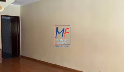 Excelente sobrado na Vila Marieta, com 130m² a.u., 4 dormitórios (1 suíte), salas de estar e jantar, área de serviço, jardim, quintal, churrasqueira, 4 vagas (REF 20.816)