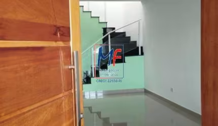 Excelente sobrado na Vila Roque, com 120m² a.u., 3 dormitórios (1 suíte), sala com 2 ambientes, cozinha, área de serviço, sacada, 2 vagas (REF 20.874)
