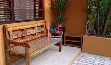 Excelente casa em cond. fechado em São Sebastião/SP, 115m² a.u., 2 dormitórios (2 suítes), sala, cozinha, lavanderia, área gourmet, churrasqueira, 2 vagas (REF 19.935)