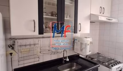 Excelente apto na Vila Mafra, com 60m² a.u., 2 dormitórios, sala, cozinha, escritório, lavanderia, sacada, 1 vaga, lazer. Prox. Shopping Anália Franco, CERET (REF 21.066)