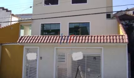 REF 571 - Lindo sobrado, com 300 m² , sendo 3 suítes, quintal, sala, cozinha, área de serviço, edícula, entrada lateral, churrasqueira, 10 vagas.