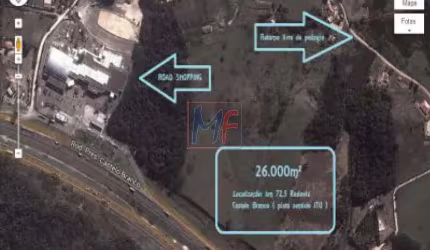 Excelente terreno no City Castello - Itu km 72,5 da Rodovia  Presidente Castelo Branco com 26.000 m² , estuda 30% em permuta. REF: 788