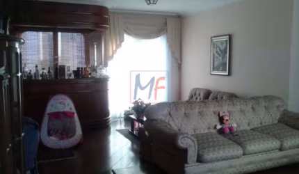 REF 1088 Excelente Apartamento com 234 m² no Tatuapé , com 4 dorms sendo 2 suítes, 3 vagas de garagem, lazer completo. Estuda permuta!