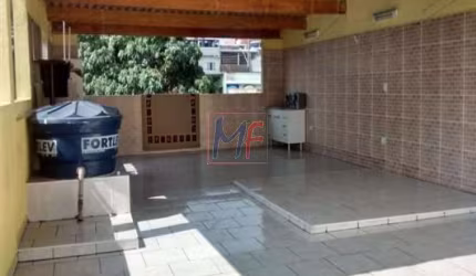 REF: 2450 Lindo Sobrado com ótimo acabamento, próx. Av. Sapopemba, possui 3 dorms sendo 1 suíte, 1 galpão no fundo + terreno 3 vagas.