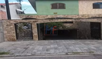 Excelente sobrado na Vila Ema, 3 pavimentos, com 3 dorms (1 suíte), lavabo, banheiro social, churrasqueira, 5 vagas. REF: 6.873