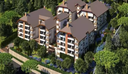 REF  7457 - Excelente Apto novo, 87 m² - 3 dorms(1 suíte), sala de estar com lareira , condominio fechado ,prox. Tenis Clube - Campos Jordão.
