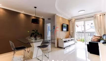Lindo apartamento na Vila Nova Mazzei com 63 m² ,armários planejados, todo em porcelanato, 2 quartos e 1 vaga fixa e coberta. REF: 14.246