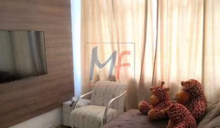 REF: 14.373 - Lindo apartamento no Tatuapé com 71 m², 2 quartos, sala, cozinham área de serviço e 1 vaga. Estuda permuta e propostas.