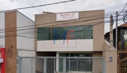Prédio Comercial na Vila Formosa com 3 pavimentos, térreo: 165,31m², superior: 198,59m², cobertura: 11,32m², total: 566,48m². (REF 14.374)