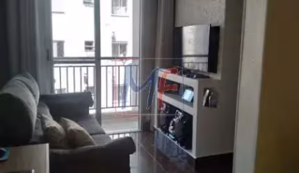 Apartamento no bairro Jardim Vila Formosa, com 50 m² com 2 dormitórios, sala, cozinha, banheiro, área de serviço. 1 vaga. (REF: 14.842)
