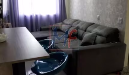 REF: 14.851 - Lindo Apartamento no Jd Ibitirama, com 45 m², 2 quartos, móveis planejados na cozinha, sala e quarto, área de serviço, 1 vaga.