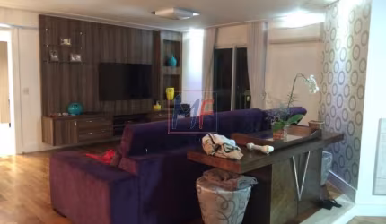 REF: 15.243 - Lindo apartamento no bairro Parque Mandaqui, com 200 m² a.u., 3 suítes, 5 sacadas, sala, cozinha, banheiros, 6 vagas. Lazer.