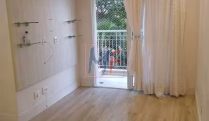 REF  15.722 - Lindo apto na Vila Carmem, 55 m² a.u.,  2 quartos, sala, varanda, cozinha, banheiro, área de serviço, armários, 1 vaga e  Lazer.