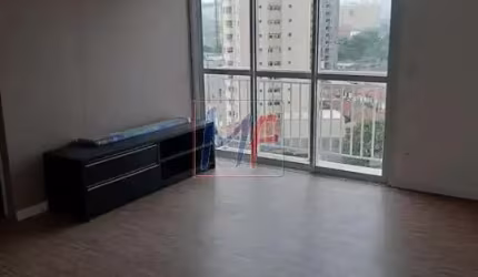 REF: 15.906 Lindo apto Bom Retiro, a 750m do Metrô Tiradentes,  51 m² a.u., 2 quartos (1 suíte) sala, sacada, cozinha, banheiro, 1 vaga. Lazer.