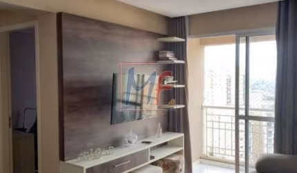REF: 15.984 - Lindo apto no Jardim Celeste, 57 m² a.u., 2 quartos (1 suíte), sala, varanda, cozinha, área de serviço, banheiro, 1 vaga e Lazer.