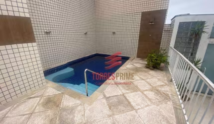 Cobertura com 4 dormitórios à venda, 388 m² por R$ 2.710.000,00 - Ponta da Praia - Santos/SP