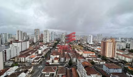 Apartamento com 1 dormitório à venda, 52 m² por R$ 895.000,00 - Embaré - Santos/SP