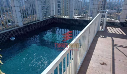 Cobertura com 2 dormitórios à venda, 280 m² por R$ 1.950.000,00 - Ponta da Praia - Santos/SP