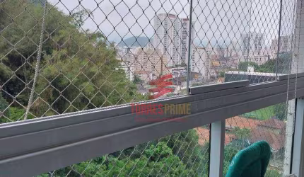Apartamento com 2 dormitórios à venda, 77 m² por R$ 798.000,00 - José Menino - Santos/SP