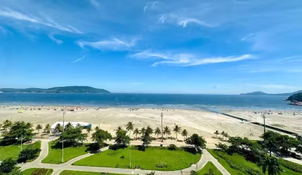 Apartamento com 4 dormitórios, 252 m² - venda por R$ 3.500.000,00 ou aluguel por R$ 15.000,00/mês - Pompéia - Santos/SP