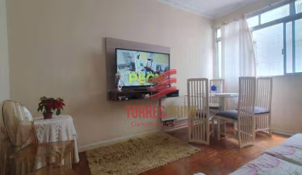 Apartamento com 2 dormitórios à venda, 62 m² por R$ 330.000,00 - Estuário - Santos/SP