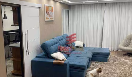 Lindo Apartamento com 2 dormitórios e 1 suíte, à venda por R$ 590.000 - Marapé - Santos/SP