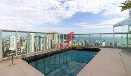 Cobertura com 3 dormitórios à venda, 280 m² por R$ 4.900.000,00 - Boqueirão - Santos/SP