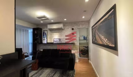 Flat com 1 dormitório à venda, 40 m² por R$ 399.000,00 - Itararé - São Vicente/SP