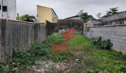 Terreno à venda, 336 m² por R$ 195.000,00 - Vila Nossa Senhora de Fátima - São Vicente/SP