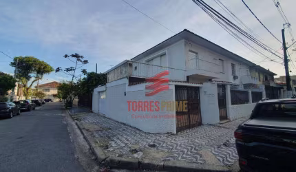 Sobrado comercial para alugar, 184 m² por R$ 4.000/mês - Macuco - Santos/SP