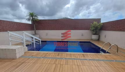 Apartamento Duplex com 3 dormitórios sendo 1 suíte, Piscina e 2 Vagas de Garagem à venda, 131 m² por R$ 940.000 - Encruzilhada - Santos/SP