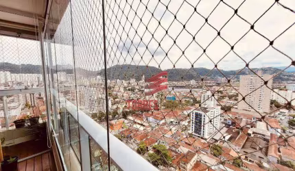 Apartamento com 3 dormitórios, 88 m² - venda por R$ 1.380.000,00 ou aluguel por R$ 8.870,00/mês - Campo Grande - Santos/SP