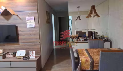 Apartamento com 2 dormitórios à venda, 58 m² por R$ 350.000,00 - Morro de Nova Cintra - Santos/SP